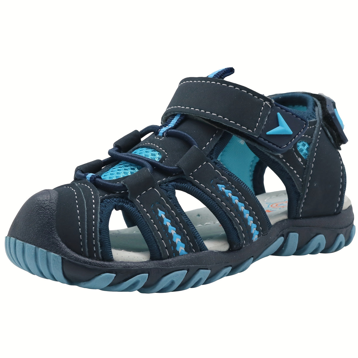 Super Breathable Kids Sandals - Non-Slip & Durable, Quick-On Hook & Loop for Beach, Water & Outdoor Fun - Boys & Girls Sizes