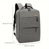 Korean Fashion Three-piece Set of Large-capacity Backpack, Simple and Trendy Backpack, Multifunctional School Bag for Men