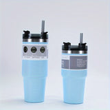 20oz/30oz Vacuum Insulation Mug With Lid And Straw, 304 Stainless Steel Vacuum Insulation Cup, Coffee Cup, Safe For Dishwasher Eid Al-Adha Mubarak