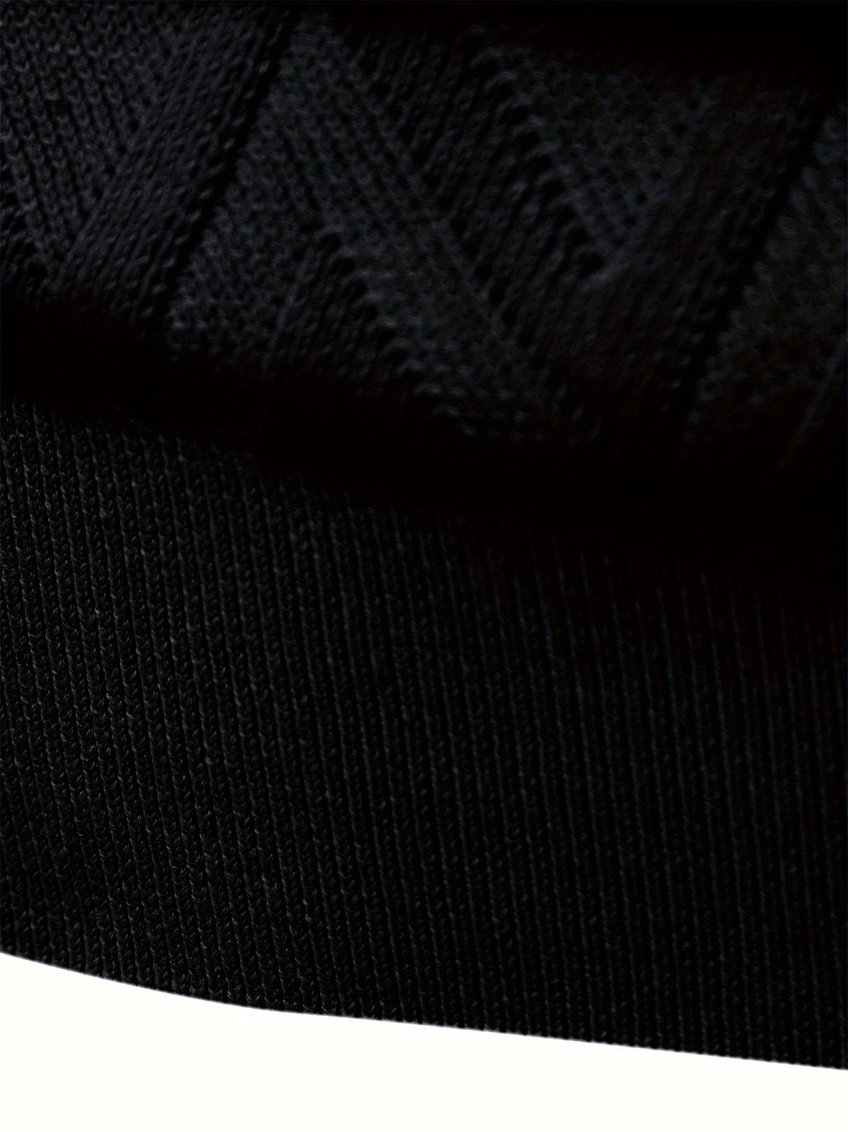 All Match Cotton Knitted Solid Sweater, Men's Casual Warm Slightly Stretch Crew Neck Pullover Sweater For Men Fall Winter