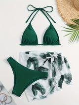 New Fashion Sexy Bikini Hot Spring Swimming Swimsuit for Women European And American Beach Split Two-piece Swimsuit for Women
