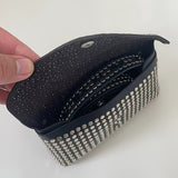 Mini Rivet Belt Bag - Edgy Punk Rock Inspired Design, Compact Waist Pouch Phone Holder, Adjustable Strap for Customized Fit - Elevate Your Style with This Fashionable Accessory for Outfit Enhancement