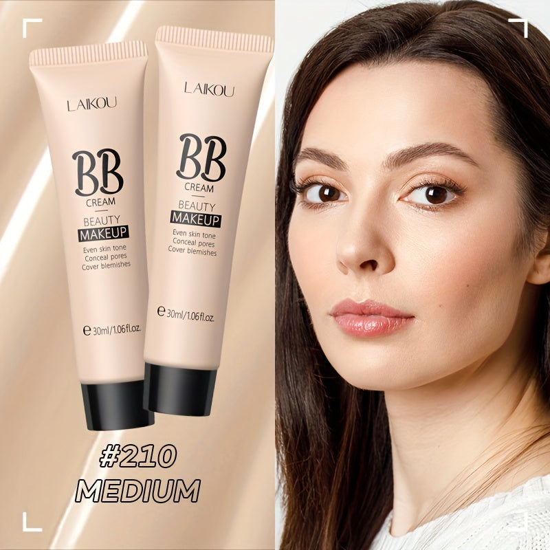 Buy 1 Take 1 - LAIKOU Long Wearing BB Cream, Waterproof Hides Pores