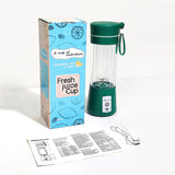 1pc Wireless Portable USB Blender, 6 Blades, Suitable For Fruit Smoothies, Home Automatic Juice Cup For Baby And Mommy