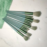 13 PCS Makeup Brushes Set Soft And Fine Artificial Fibers Eye Shadow Foundation Blush Powder Blending Beauty Make Up Tools With Bag Perfect Birthday Gift For Mother Women