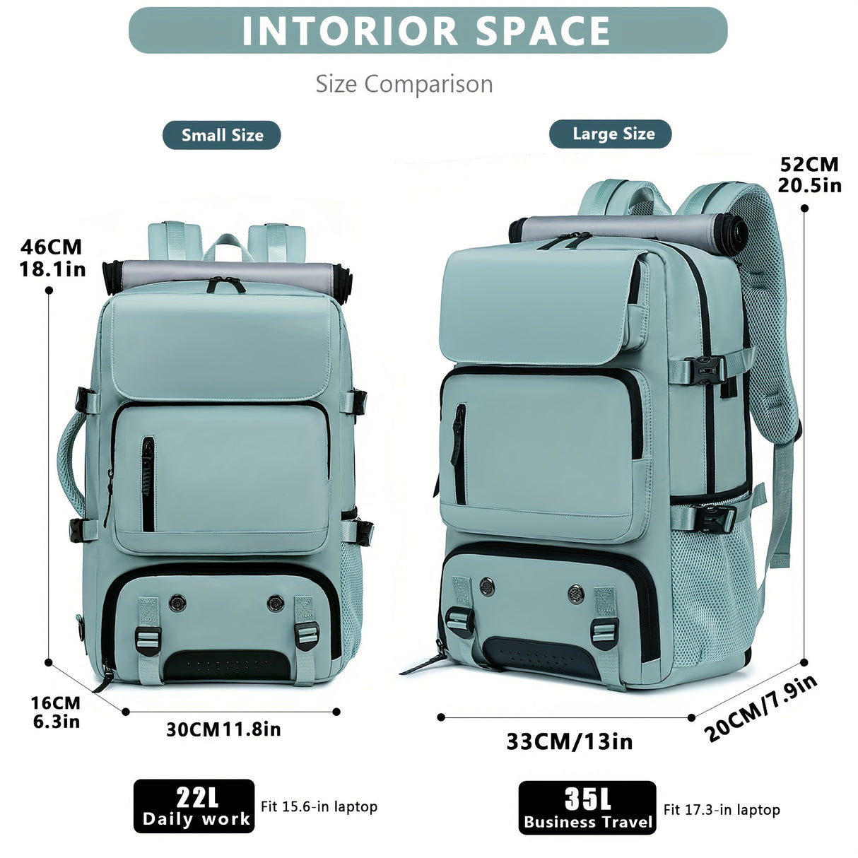 Multi-functional Large Capacity Backpack For Man Women, Hiking & Camping, Outdoor Knapsack With Shoes Compartment & USB Charging Port, Men's Business Laptop College Bag, Ideal Gifts