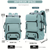 Multi-functional Large Capacity Backpack For Man Women, Hiking & Camping, Outdoor Knapsack With Shoes Compartment & USB Charging Port, Men's Business Laptop College Bag, Ideal Gifts