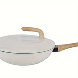 Premium Non-stick Pan Set-precision Cast Iron, Multi-layer Cooking Pot Gas And Induction Stove, Perfect Home Kitchen, With A Cover, Solid Wood Handle, Can Cook Soup And Pancake Stew Meat To Meet Different Cooking Needs
