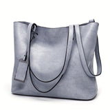 Women Handbags Tote Bag Soft Leather Retro Designer Large Capacity Multi-pocket Casual Ladies Shoulder Crossbody Bag Mother's Day Gift Adjustable Shoulder Strap Purse Cheap On Sale