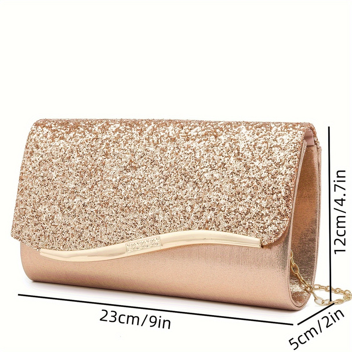 Elegant Ladies Clutch Bag - Sparkling Crystal Evening Purse - For Weddings, Proms & Gatherings - Chic Party Accessory - Perfect Gift for Women