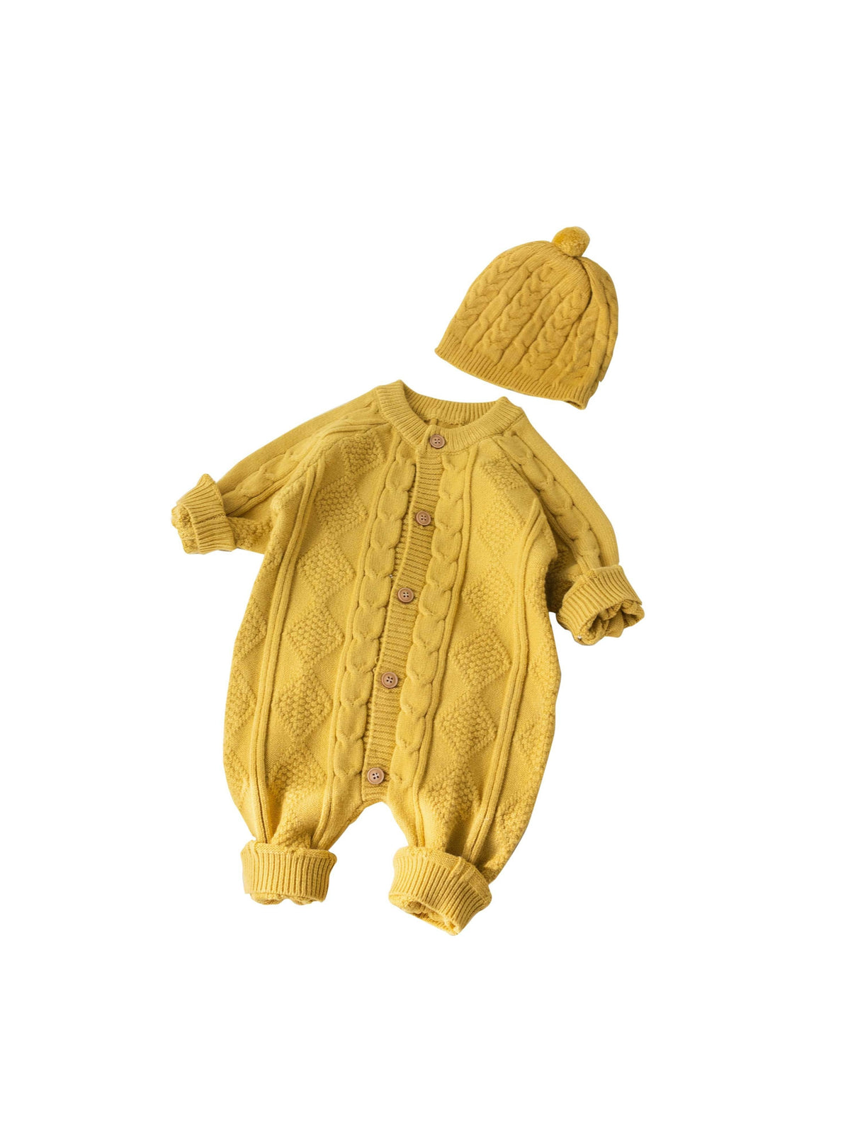 Newborn Baby Girl Boy Outfits Clothes, Warm Knit Sweater Cardigan For Winter, Fall, Spring
