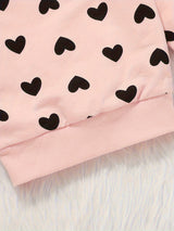 Baby Girl Clothes 2pcs Long Sleeved Sweatshirt & Sweatpants Cute Toddler Infant Outfits Tops And Pants Set