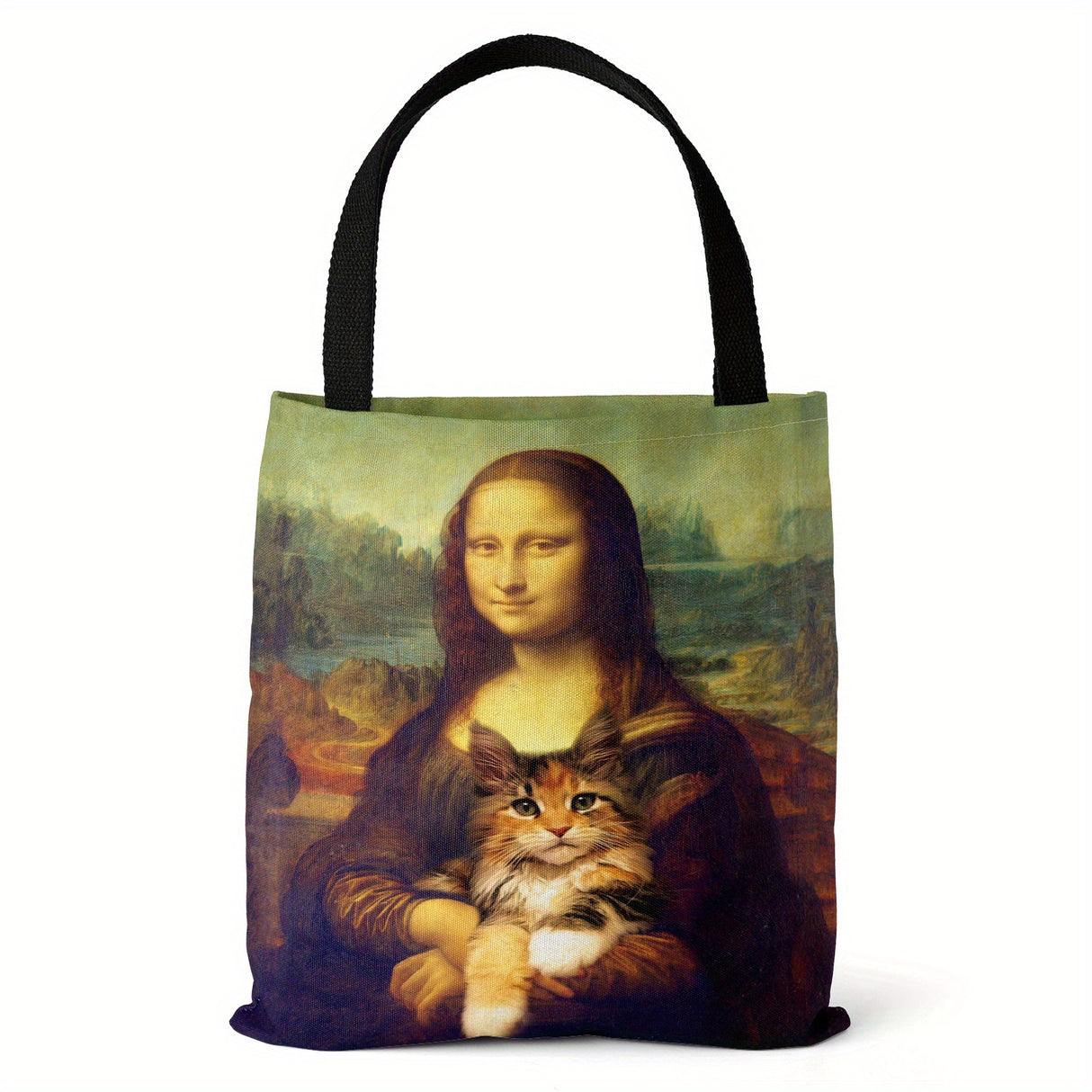 Stylish Retro Canvas Tote Bag - Lightweight and Versatile Shopper for Women, Perfect for Everyday Use