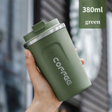 1pc Luxury Stainless Steel Insulation Coffee Mug - Keeps Drinks Hot/Cold for Hours, Reusable, Portable, High-end, Multipurpose, Ideal for Men and Women