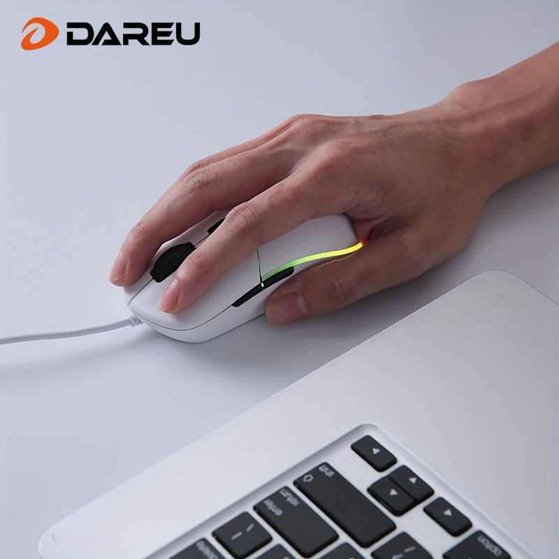 Dareu LM121 wired gaming office mouse ultra light gaming mouse 66g high quality perfor Cost-effectivemance
