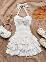 A Stylish And Elegant Summer Dress for Women. Mini Dress Can Be Worn for Holidays, Valentine's Day
