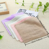 20pcs Soft & Absorbent Solid Color Washcloths - Gentle on Skin, Quick-Drying, Compact Square Towels for Home Bathroom, Bathroom Essentials, 9.8*9.8in