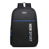 School Bag Male Junior High School Campus Simple Korean Version Of Fashionable Backpack Leisure Backpack Male Computer Bag [Zipper Direction Random]