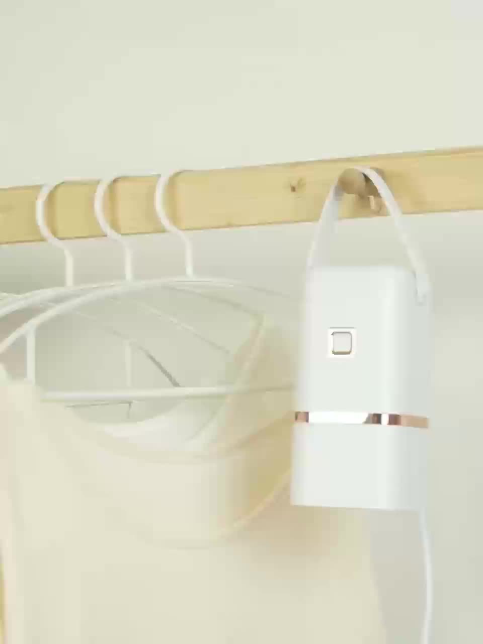 Compact Portable Clothes Dryer - Ideal for Apartments, Hotels & Travel | 110-240V US Plug | Odorless