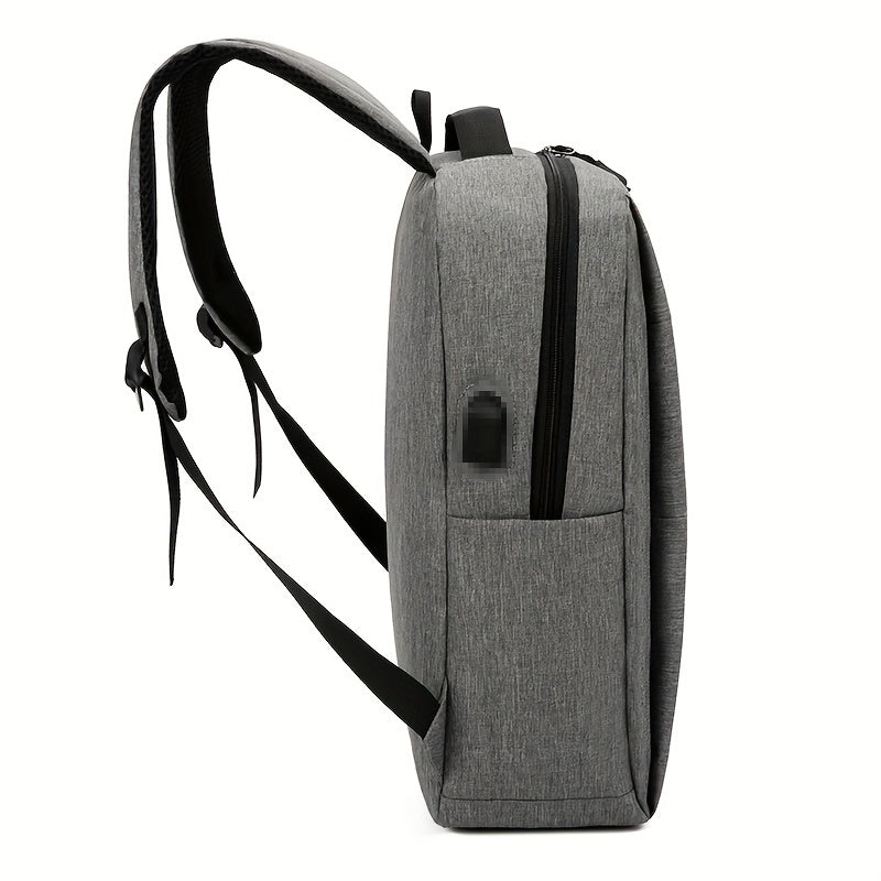 Korean Fashion Three-piece Set of Large-capacity Backpack, Simple and Trendy Backpack, Multifunctional School Bag for Men