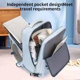15.6 Inch Laptop Backpack for Men & Women - Lightweight High Quality Travel Backpack with Shoe Compartment, Large Capacity College School Bag, Adjustable Chest Pockets & Ergonomic Design for Business Commuting, Outdoor Advent
