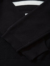 ANDREILEE Fall/Winter Casual Knit Pullover Sweater for Men - Polyamide Polyester Viscose Blend, Crew Neck, Long Sleeve, Regular Fit with Medium Stretch, Alphabetic Print, High Street Fashion