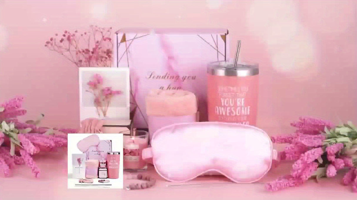 1 Set Heartfelt Gift Collection - Luxurious Bathroom Essentials for Women - Perfect Valentines Day, Mothers Day, Birthday Present for Mom, Sister, Wife, Daughter, and Friends - Unique Gift for Women Who Have Everything
