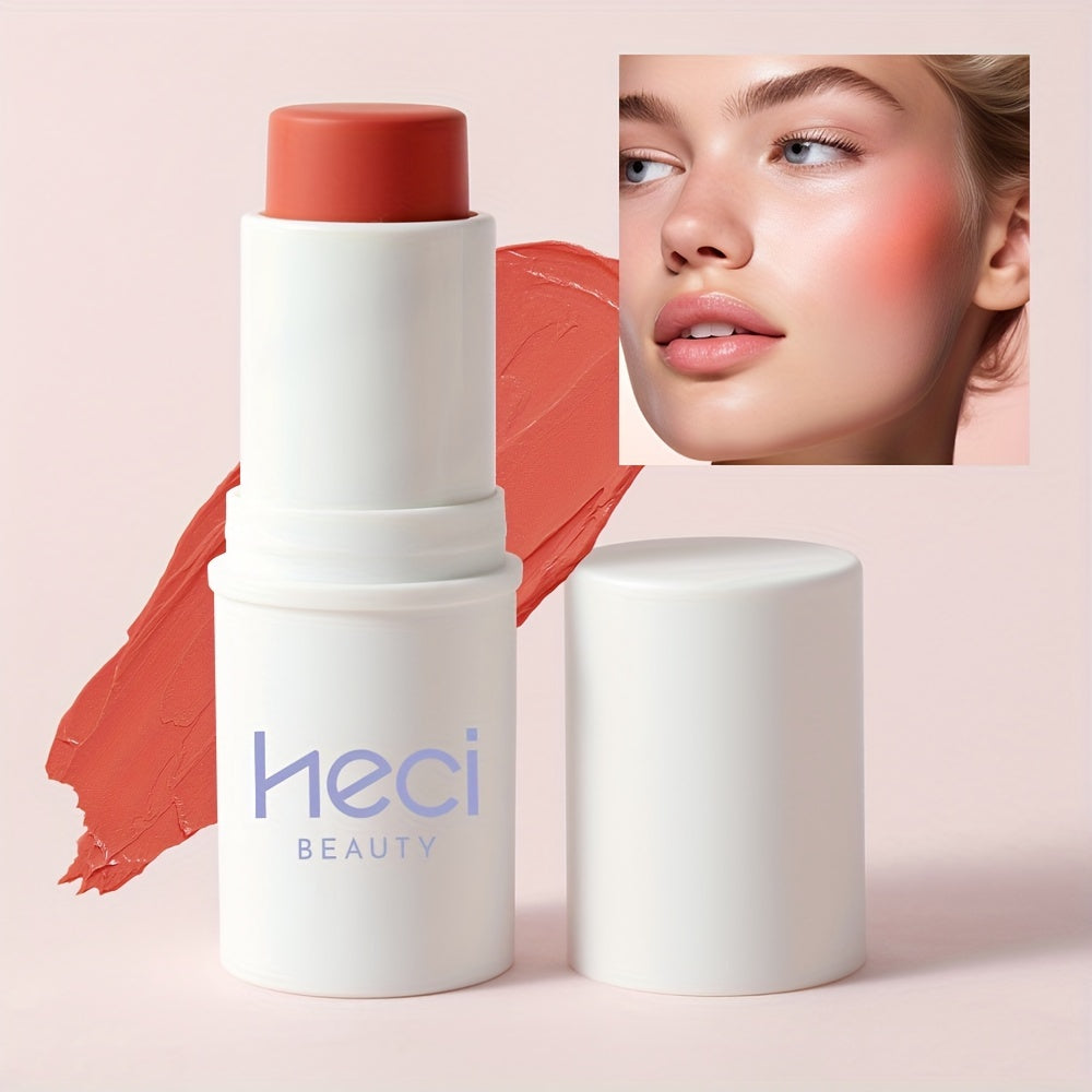 3-in-1 Waterproof Makeup Stick: Blush, Eyeshadow, Lipstick - Lasts All Day, Moisturizes & Brightens in Berry, Coral, Pink