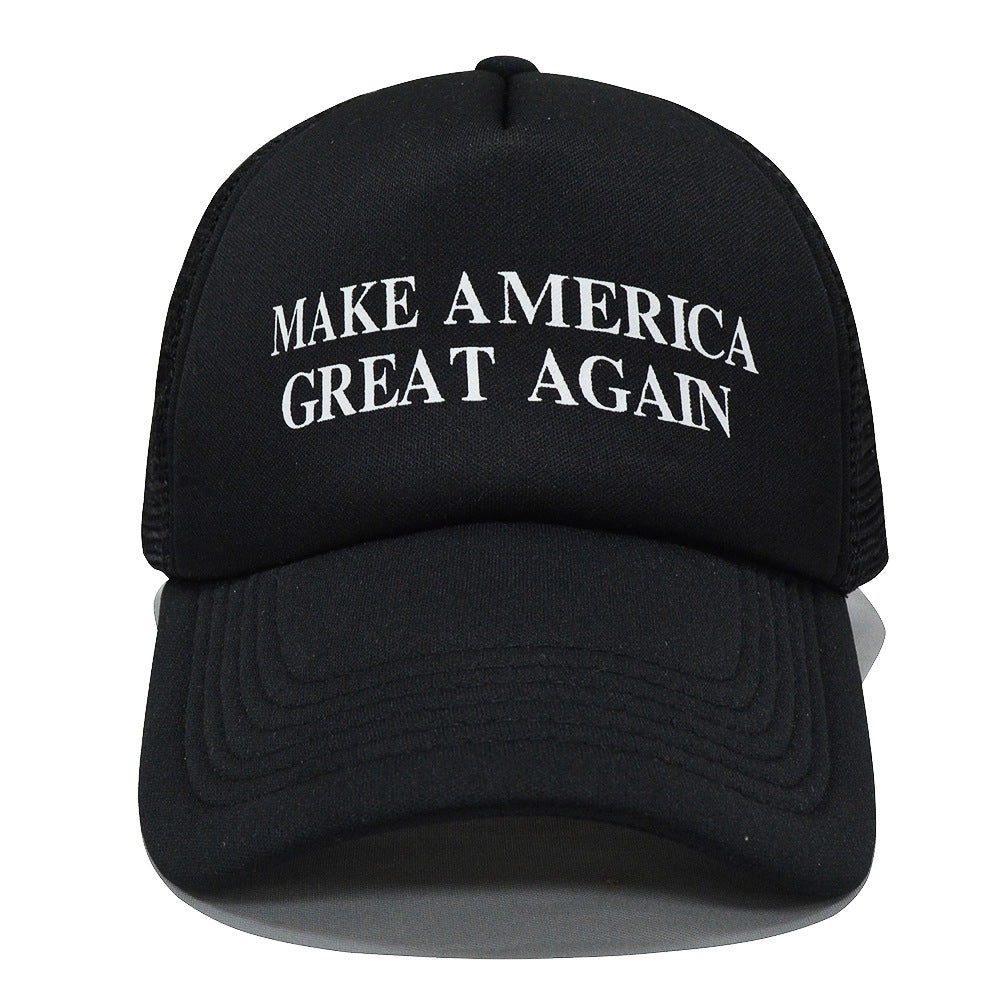 Make America Great Again Outdoor Peaked Cap Adjustable Simple Embroidery English Baseball Cap