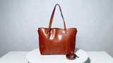 Luxurious Retro Tote Handbag - Women's Large Capacity Multi-Pocket Casual Shoulder Bag with Adjustable Strap, Perfect Mother's Day Gift - Soft, Stylish, and Spacious Purse for Ladies on Sale