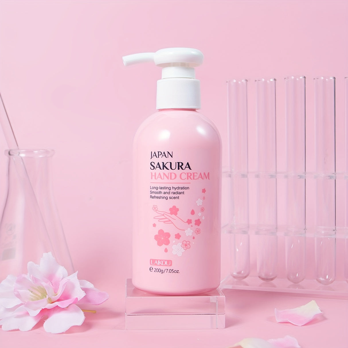 200g Sakura Nourishing Hand Cream - Intense Moisture, Softens & Soothes Dry Skin, Ideal for Everyday Use