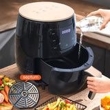 Air Fryer, Fully Automatic Multi-functional Touch Screen, Large Capacity French Fries Machine