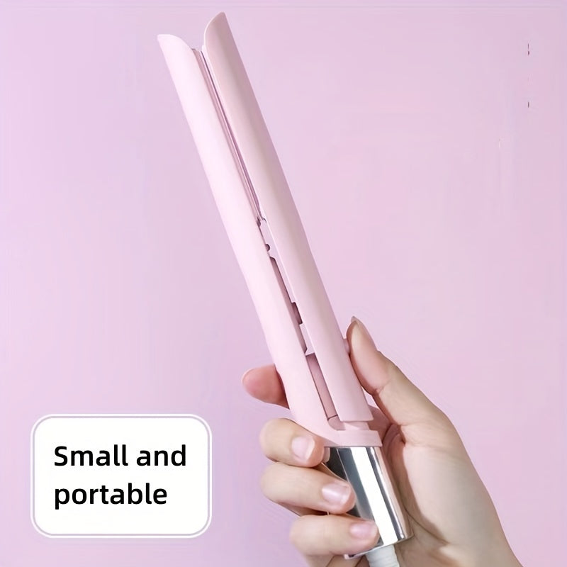 Mini 2 In 1 Hair Straightener Tourmaline Ceramic Straight Plate Clip Smart Constant Temperature Portable Curling Iron For Straightening And Slightly Curling Hair