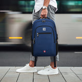 Laptop Backpack For Men Women, Business Travel Laptop Backpack With USB Charging Port, College Bag Daypack For Work, Business Computer Backpack Bag Fit 15.6 Inch Laptop