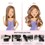 3pcs/Set Heatless Hair Curler Set - Effortlessly Create Beautiful Curls with No Heat Damage - Safe, Adjustable & Reusable Styling Tools for All Hair Types