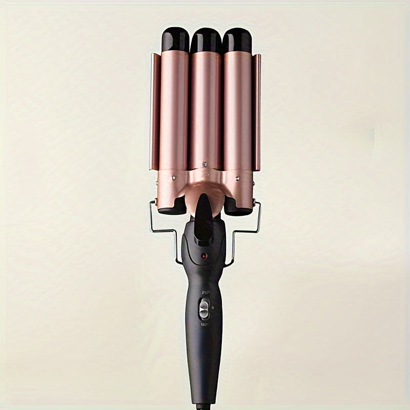 1pc 75W Hair Curling Iron, 25mm Barrel Diameter, 110V US Plug, Portable Styling Tool for Home and Travel Use, Portable Hair Curler