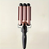1pc 75W Hair Curling Iron, 25mm Barrel Diameter, 110V US Plug, Portable Styling Tool for Home and Travel Use, Portable Hair Curler