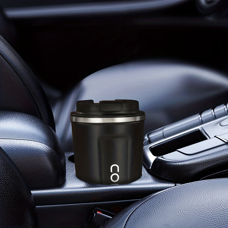304 Stainless Steel Double-Layer Vacuum Insulated Coffee Mug With Leak-Proof Lid - Perfect For Restaurant/ Hotel/ Commercial, And Outdoor Use! Eid Al-Adha Mubarak