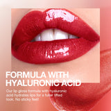 Eight Colors Hyaluronic Acid Moisturizing Lip Glaze Glitter Gloss - Non-Stick, Hydrating, Natural Nude Makeup - Perfect Valentine's Day Gifts, Music Festival Essentials, Long-Lasting, Cruelty-Free, Paraben-Free