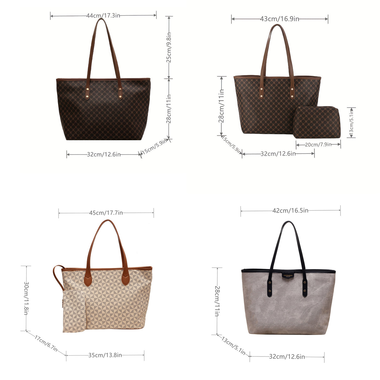 Large Capacity Tote Bag - Premium PU Leather, Spacious Shoulder Bag Design, Ample Space for Work, School Essentials - Stylish, Practical Choice for Women