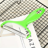 Cabbage Shredder Slicer Peeler, Large Size, Vegetable Cutter for Purple Cabbage, Lettuce, Wide Mouth Peeling Knife, Food Contact Safe