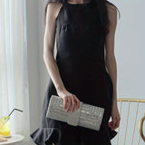 Rhinestone Evening Clutch Women Fashion Envelope Bag Prom Luxury Purse Sparkling Crystal Handbag Cocktail Party Handbag