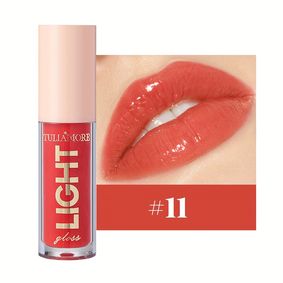 12 Colors Pearlescent Moisturizing Lip Gloss - Lustrous Mirror Nude Lip Stain with Natural Lip Oil for Valentine's Day Gifts