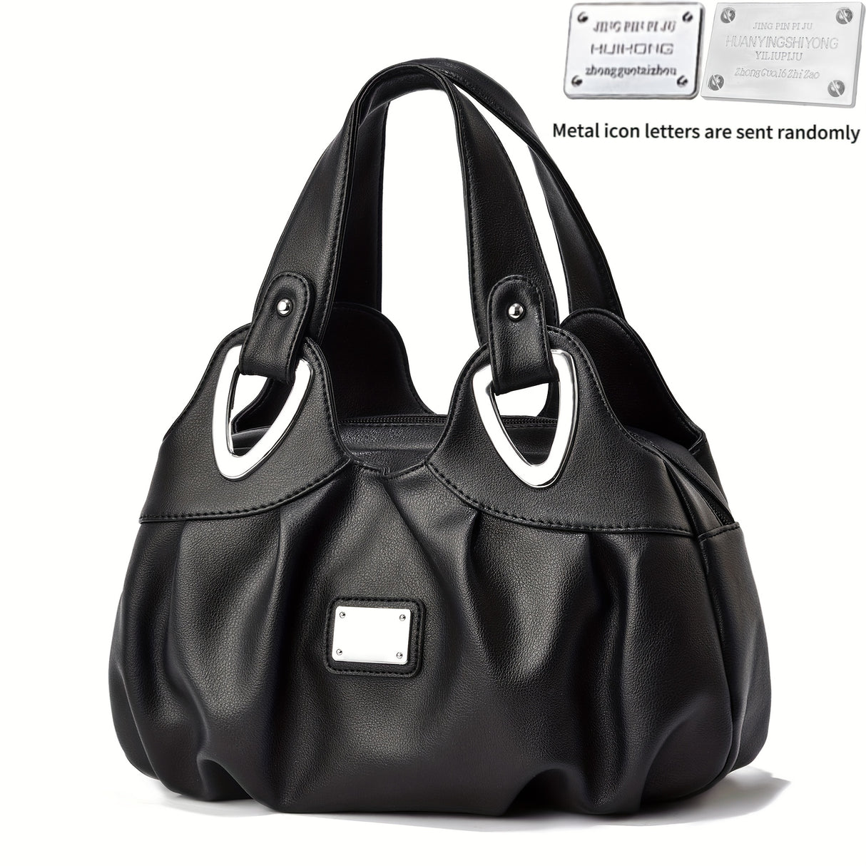 Flower Pattern Top Handle Large Capacity Tote Bag, PU Leather Textured Shoulder Bag, Casual Versatile Commuter Bag - For Women - Stylish & Spacious - Perfect for Work, Shopping & Travel - Ideal Gift for Fashionistas
