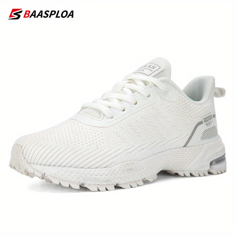 Baasploa Women's Non-slip Running Shoes, Breathable Trail Running Shoes, Lightweight Marathon Running Shoes, Women's Footwear
