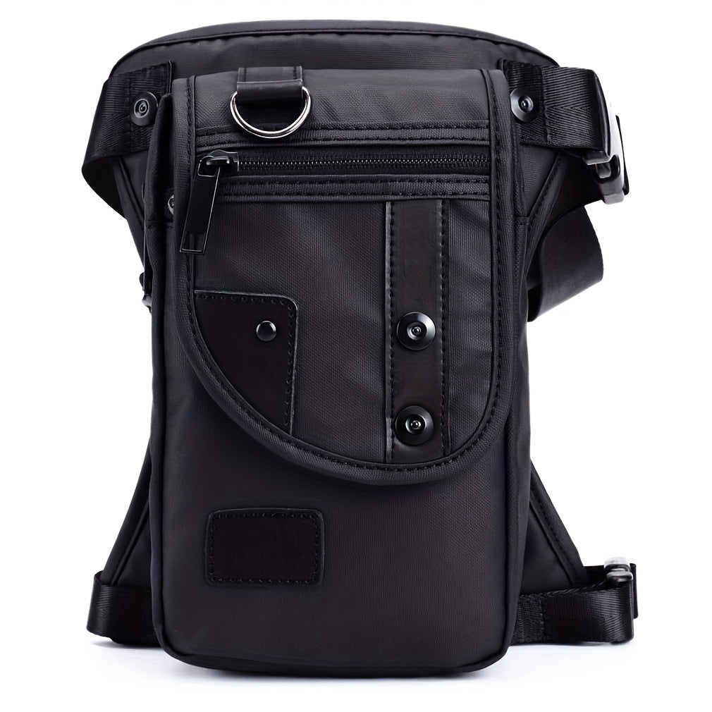 Fashion Waist Pack with Multiple Pockets, Solid Color Non-Waterproof Polyamide Belt Bag with Adjustable Strap, Zippered Hip Bum Bag for Business Casual, Travel, Hiking - Valentine's Day to Mother's Day Gift