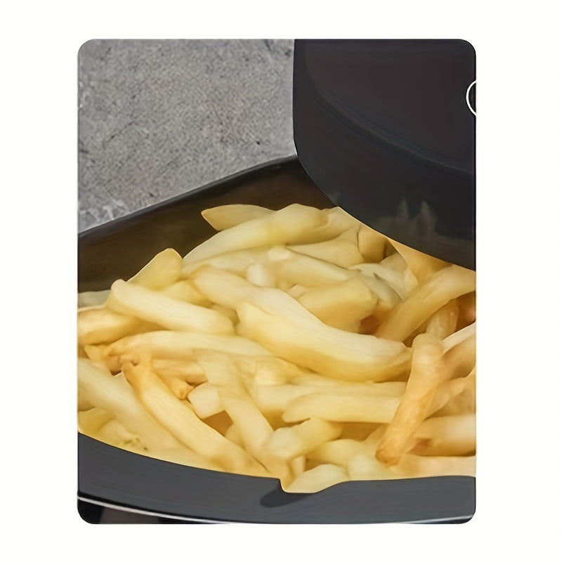 1pc Premium Air Fryer - Advanced Omni-directional Cooking, 1400W High-Power Heat, 30W Fan for Even Crispiness, Uniform Motor Drive Technology