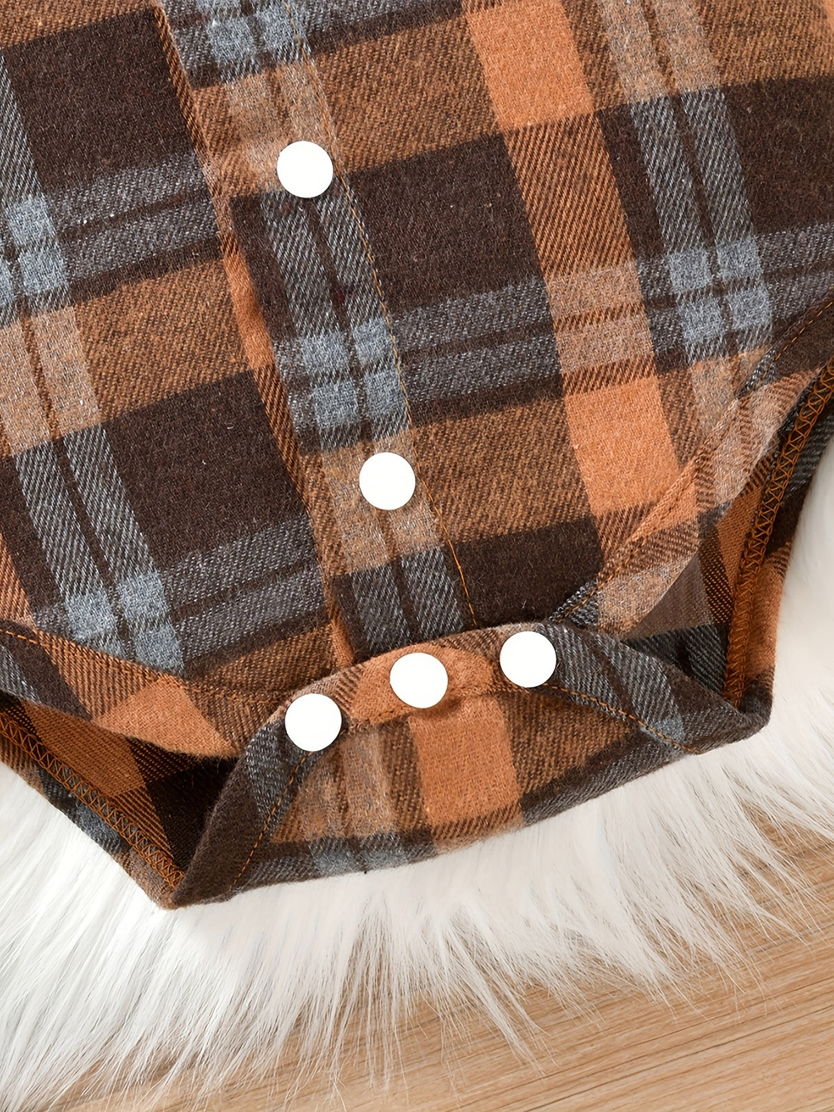 Baby Boy Clothes Infant Outfits Long Sleeve Plaid Bodysuit Romper + Jeans Overalls Jumpsuit Pants Sets 0-18 Months