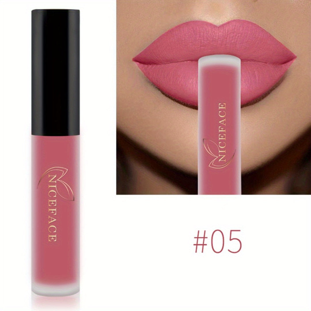 20 colors High Pigmented Matte Lip Glaze - Long-Lasting, Smudge-Proof, Non-Moisturizing Lipstick Valentine's Day Gifts