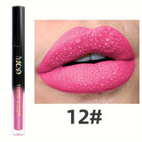 1pc, Non-Sticky Lasting Lip Glaze, Matte Lip Mud, High Pigment Liquid Lipsticks Lip Gloss, Ideal Mardi Gras Festival Party Makeup, With Black Green Blue White Glossy Pink Highlighter Rose Brown Purple Tones
